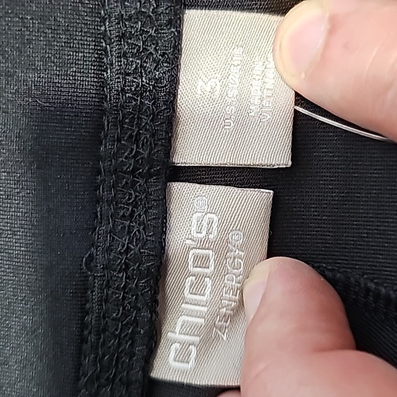 Chico's black new with tags athletic skorts - Picture 6 of 8